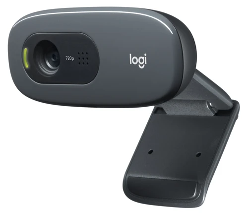 Logitech 960-000694 cámara web 3 MP 1280 x 720 Pixeles USB Gris, Gris Oscuro Logitech 960-000694 cámara web 3 MP 1280 x 720 Pixeles USB Gris, Gris Oscuro - Imagen 1