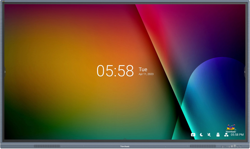 Monitor Viewsonic VS IFP 75 40 point 400 NIT Panel plano interactivo 190,5 cm (75") LCD 350 cd / m² 4K Ultra HD Gris Pantalla táctil Procesador incorporado Android 11