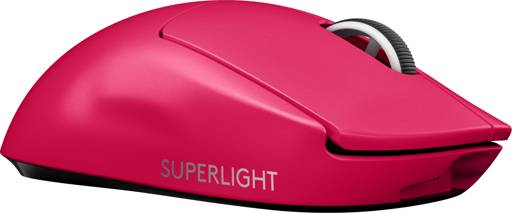 Mouse Logitech G Pro X Superlight, Wireless, Lightspeed, Hero, 25000DPI, 1000Hz, Color Magenta