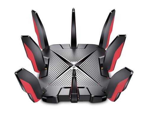 Punto de Acceso TP-Link ARCHER GX90 router inalámbrico Gigabit Ethernet Tribanda (2,4 GHz/5 GHz/5 GHz) Negro Punto de Acceso TP-Link ARCHER GX90 router inalámbrico Gigabit Ethernet Tribanda (2,4 GHz/5 GHz/5 GHz) Negro - Imagen 1