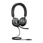 Auricular Jabra Evolve2 40 SE Auriculares Alámbrico Diadema Llamadas/Música USB tipo A Negro - Imagen 3