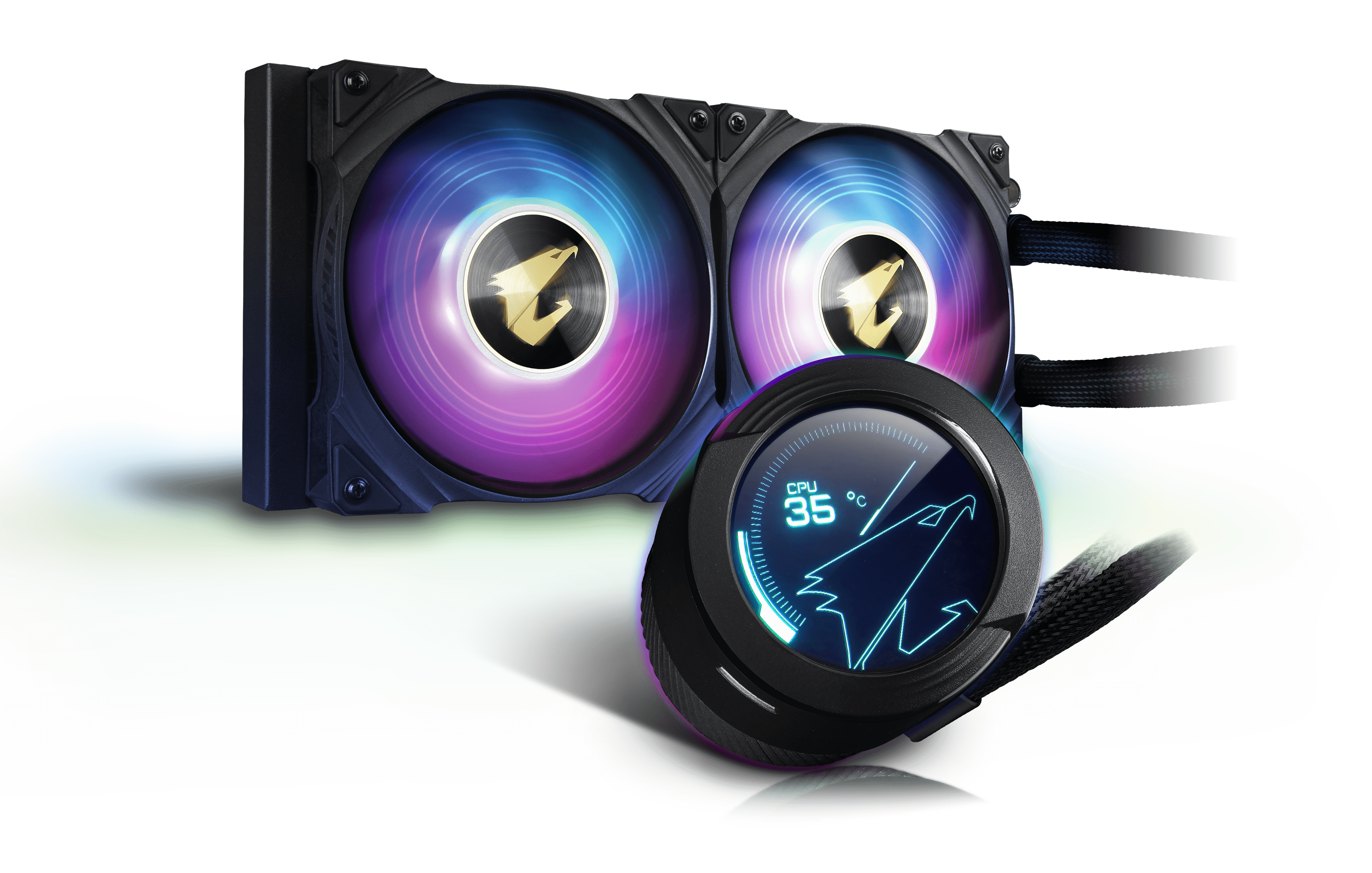 max37slc_dd3fe00d_thumbnail_4096.png Refrigeración Líquida Aorus WaterForce X240, LCD Circular, RGB Fusion 2.0, LGA1700/AM5, ARGB - Imagen 1