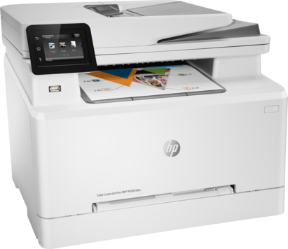 HP Color LaserJet Pro MFP M283fdw - Impresora multifunción - color - laser - Legal (216 x 356 mm) (original) - A4/Legal (material) - hasta 22 ppm (copiando) - hasta 21 ppm (impresión) - 250 hojas - 33.6 Kbps - USB 2.0, Gigabit LAN, Wi-Fi(n), host USB