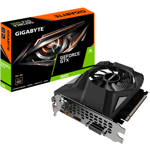 GIGABYTE GV-N1656OC-4GD tarjeta gráfica NVIDIA GeForce GTX 1650 4 GB GDDR6