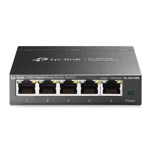 TP-Link TL-SG105E switch Gestionado L2 Gigabit Ethernet (10/100/1000) Negro TP-Link TL-SG105E switch Gestionado L2 Gigabit Ethernet (10/100/1000) Negro - - en Elite Center