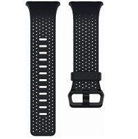 Pulsera de Cuero Fitbit Perforated Leather Band for Ionic Watch (Large, Midnight Blue)