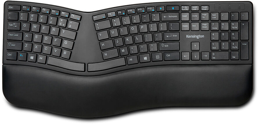 1235948_picture_1601236890.png Kensington Teclado inalámbrico Pro Fit® Ergo (negro) - Imagen 1