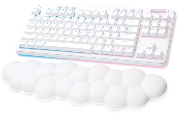 Logitech - Keyboard and Wrist pad - Wireless - Bluetooth - Logitech G715 Wirele
