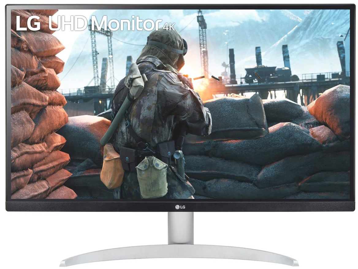 1672587_picture_1669222965-2.png Monitor LG 27UP600-W pantalla para PC 68,6 cm (27") 3840 x 2160 Pixeles 4K Ultra HD Negro, Gris - - en Elite Center