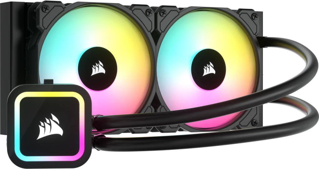 1777032_picture_1688470957.png Refrigeración Líquida para CPU Corsair iCUE H100x RGB ELITE, 240mm, 2xPWM CORSAIR SP120 RGB ELITE - - en Elite Center