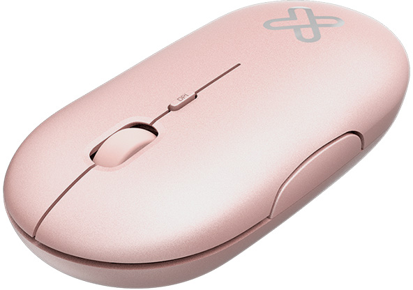 Klip Xtreme - Mouse - 2.4 GHz - Wireless - Pink - Slim