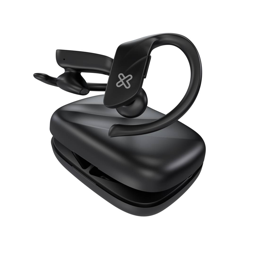 Klip Xtreme - KTE-100BK - Earphones - Para Home audio / Para Portable electronics / Para Tablet / Para Cellular phone - TWS / Wireless - 18Hrs Black