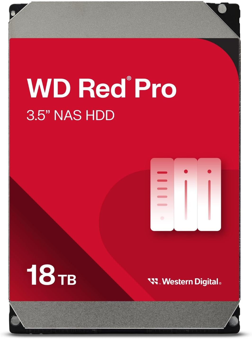 61spJ-LcBL._AC_SL1500_.jpg WD Red Pro NAS Hard Drive WD181KFGX - Disco duro - 18 TB - interno - 3.5" - SATA 6Gb/s - 7200 rpm - búfer: 512 MB - - en Elite Center