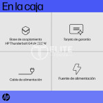 Accesorio para Portátil HP Base de acoplamiento Thunderbolt G4 280 W con cable combo - Imagen 3