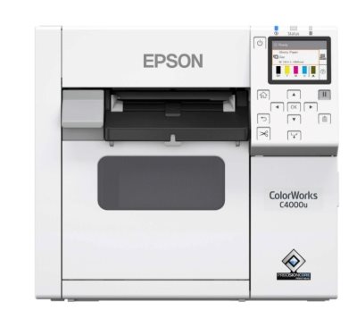 Impresora para Recibos Epson ColorWorks CW-C4000 impresora de etiquetas Inyección de tinta Color 1200 x 1200 DPI 100 mm/s Alámbrico Ethernet