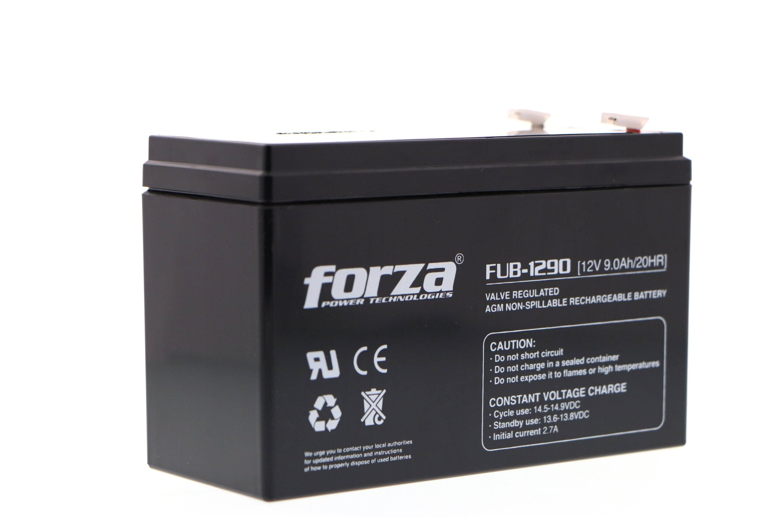 Forza FUB-1290 - Batería - 12V - 9 Ah