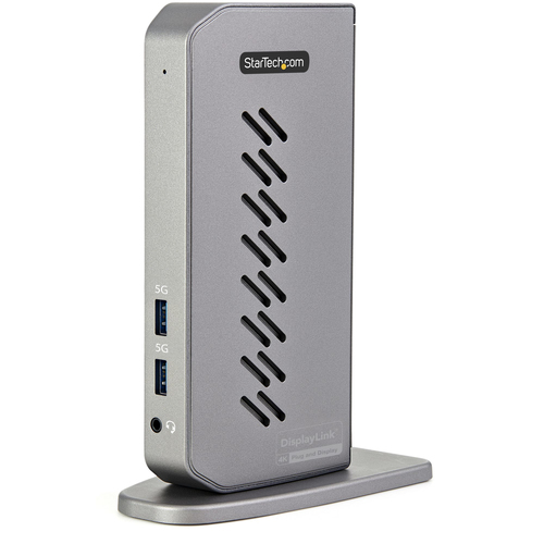 Accesorio para Computador de Mesa StarTech.com DK30A2DHU base para portátil y replicador de puertos Alámbrico USB 3.2 Gen 1 (3.1 Gen 1) Type-B Negro, Gris