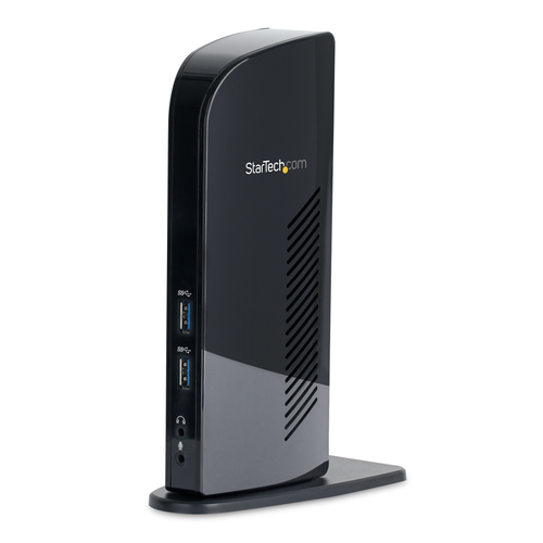 Accesorio para Portátil StarTech.com Docking Station USB 3.0 de 2 Monitores para Portátil - HDMI y DVI/VGA - Hub Ladrón 6x USB-A - GbE - Audio - Replicador de Puertos Universal USB-A - Win/Mac/ChromeOS