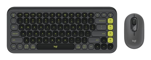 Combo Teclado y Mouse Logitech POP Icon Combo teclado Ratón incluido Universal Bluetooth QWERTY Español Grafito