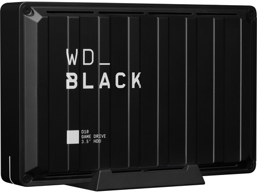 WD_BLACK D10 Game Drive WDBA3P0080HBK - Disco duro - 8 TB - externo (portátil) - USB 3.2 Gen 1 - 7200 rpm - negro