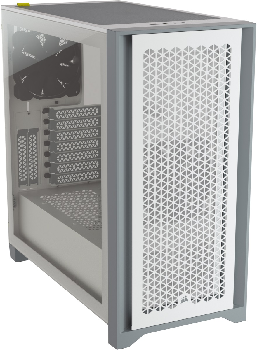 1237652_picture_1601411209.png CORSAIR 4000D AIRFLOW - Torre - ATX - panel lateral con ventana (cristal templado) - sin fuente de alimentación (ATX) - blanco - USB/Audio - - en Elite Center