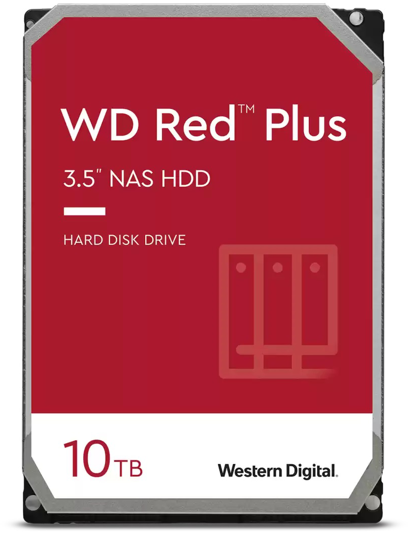 1356890_picture_1617081460.png Western Digital WD Red Plus NAS Hard Drive - Hard drive - Internal hard drive - 10 TB - 3.5" - 5400 rpm - Serial ATA - - en Elite Center