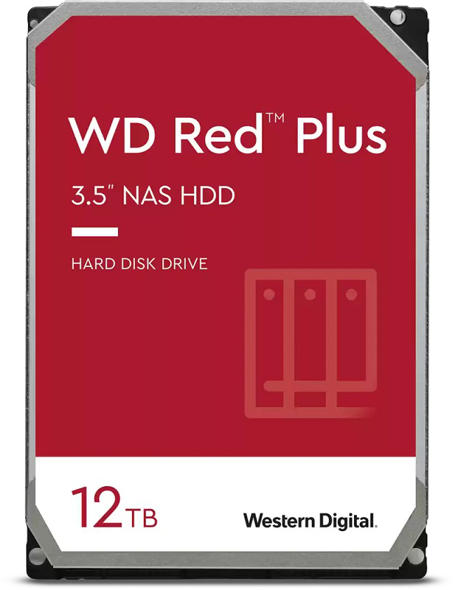 1358563_picture_1617260849.png Western Digital WD Red Plus NAS Hard Drive - Hard drive - Internal hard drive - 12 TB - 3.5" - 7200 rpm - Serial ATA - - en Elite Center