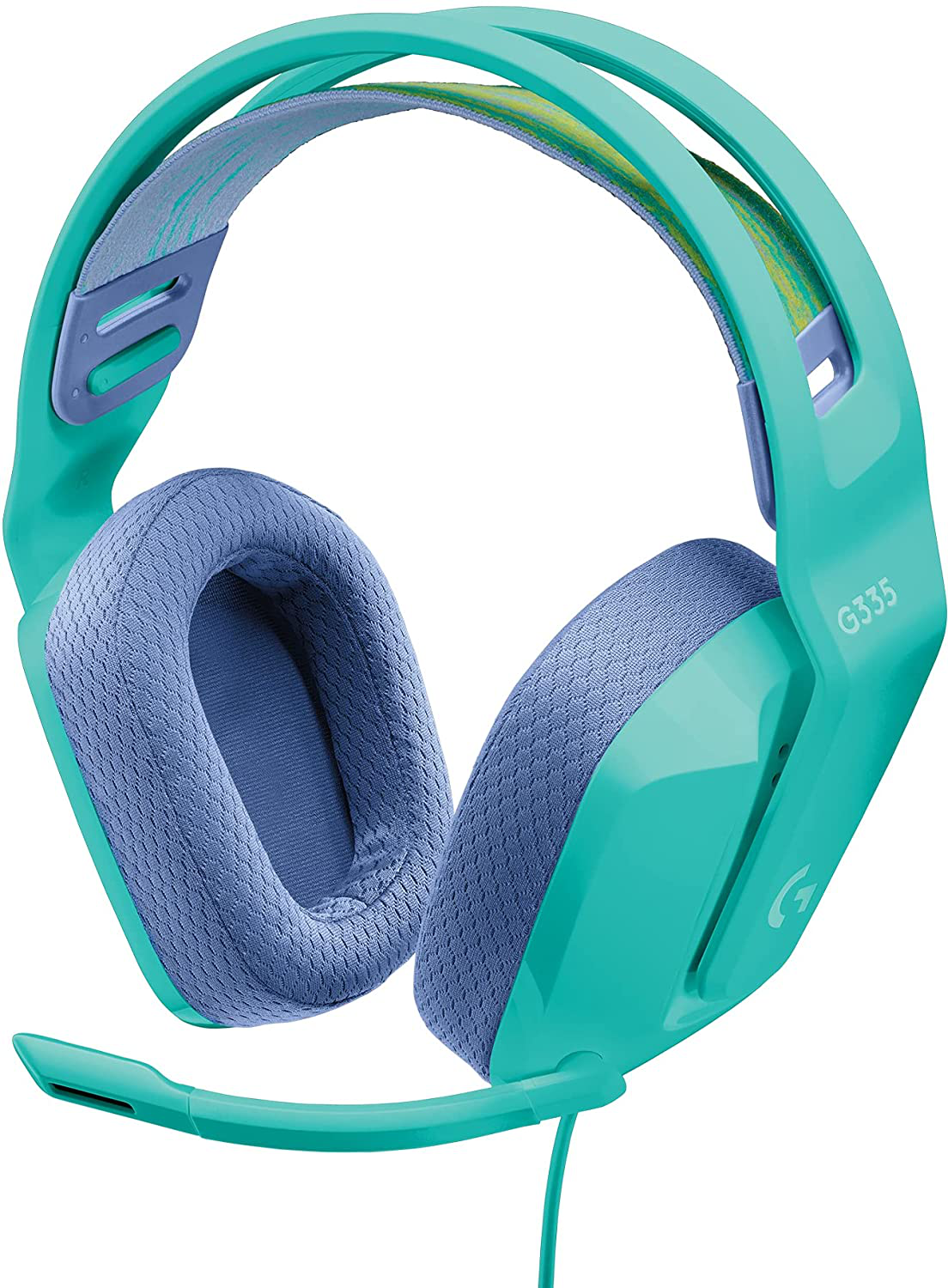 1455133_picture_1631285061.png Logitech G G335 Wired Gaming Headset - Auricular - tamaño completo - cableado - conector de 3,5 mm - menta - certificado Discord - - en Elite Center