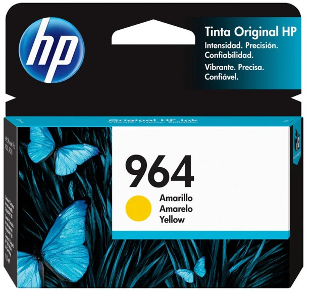 1987886_picture_1732550219-3.png Cartucho De Tinta HP 964, Yellow - Imagen 1