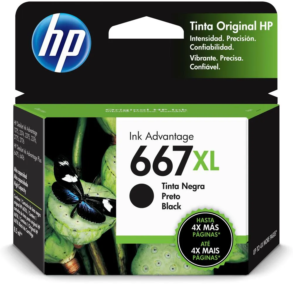 1989738_picture_1732577155-3.png Cartucho de Tinta HP 667XL Negro – Alto Rendimiento y Calidad Original - Imagen 1