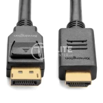 USB Hub Kensington Cable unidireccional pasivo DisplayPort 1.2 (M) a HDMI (M), 1,8 m - Imagen 2
