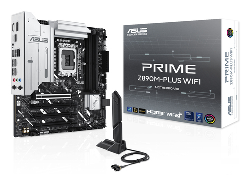 Tarjeta Madre ASUS PRIME Z890M-PLUS WIFI Intel Z890 LGA 1851 (Socket V1) micro ATX