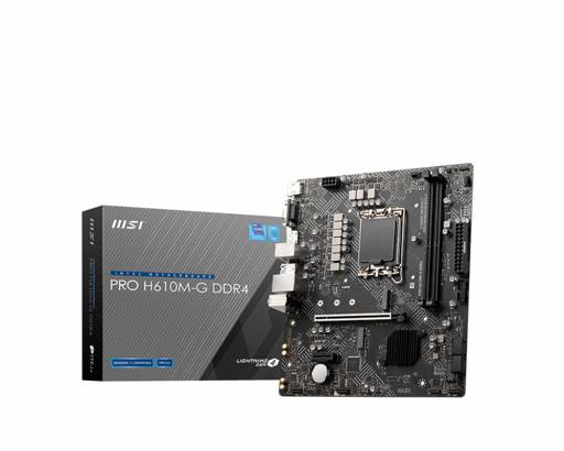1732882704563-96571985_4026535689_434dbdd4_thumbnail_512.jpg Placa Madre MSI PRO H610M-G DDR4, LGA1700, 2x DDR4, HDMI, VGA, 4x SATA, 1x M.2, Micro-ATX - Imagen 1