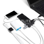 TP-Link UH720 hub de interfaz USB 3.2 Gen 1 (3.1 Gen 1) Micro-B 5000 Mbit/s Negro - Imagen 3