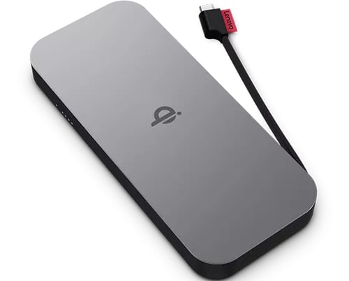 Accesorio para Portátil Lenovo 40ALLG1WWW batería externa Ión de litio 10000 mAh Cargador inalámbrico Negro