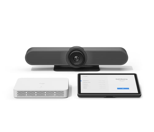 Dispositivo de Video Conferencia Logitech MeetUp + RoomMate + Tap IP + Compute Mount sistema de video conferencia Ethernet Sistema de vídeoconferencia en grupo