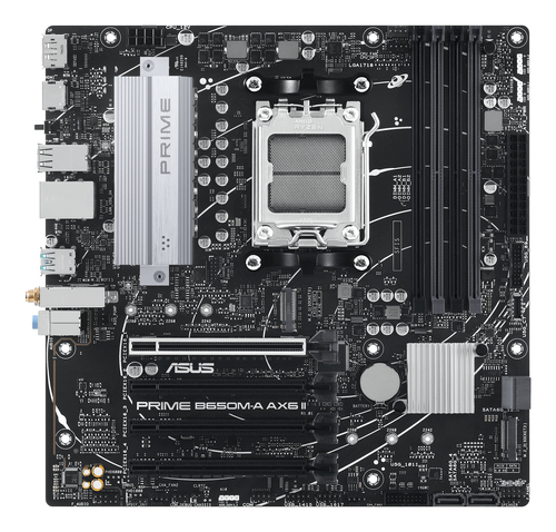 Tarjeta Madre ASUS PRIME B650M-A AX6 II placa base AMD B650 Zócalo AM5 micro ATX Tarjeta Madre ASUS PRIME B650M-A AX6 II placa base AMD B650 Zócalo AM5 micro ATX - - en Elite Center
