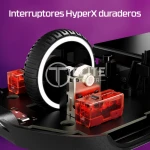 Mouse HyperX Pulsefire Haste 2: ratón gaming inalámbrico (negro) - Imagen 4