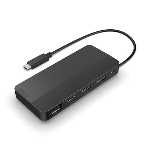 Accesorio para Portátil Lenovo 40B90000WW base para portátil y replicador de puertos Alámbrico USB 3.2 Gen 1 (3.1 Gen 1) Type-C Negro