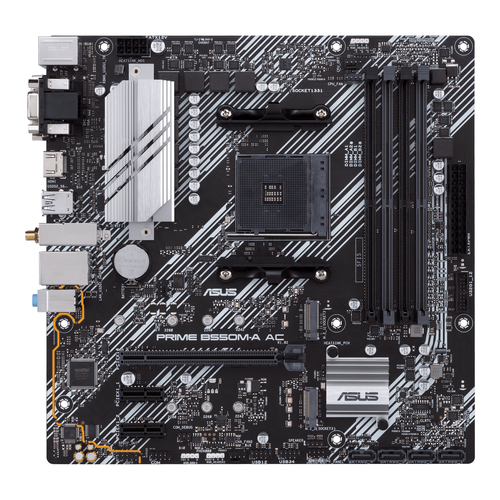 Tarjeta Madre ASUS PRIME B550M-A AC AMD B550 Zócalo AM4 micro ATX Tarjeta Madre ASUS PRIME B550M-A AC AMD B550 Zócalo AM4 micro ATX - - en Elite Center