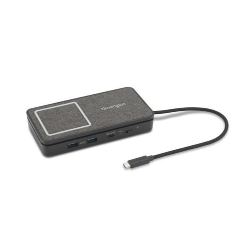 Accesorio para Computador de Mesa Kensington Replicador móvil USB-C SD1700P con dos salidas 4K y carga Qi: alimentación pass-through de 100 W