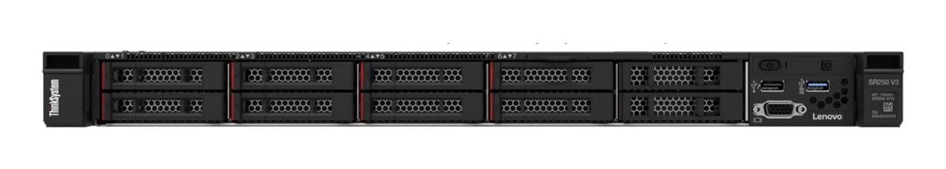 Servidor Lenovo ThinkSystem SR250 V3 Xeon 6353P 32GB DDR5 Escalable 1U Empresarial