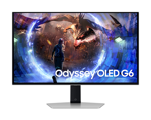 Monitor Samsung LS27DG600SL pantalla para PC 68,6 cm (27") 2560 x 1440 Pixeles Quad HD OLED Plata