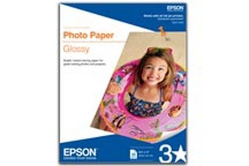 Epson - Brillante - blanco brillante - 101.6 x 152.4 mm - 196 g/m² - 100 hoja(s) papel fotográfico brillante - para Expression Home XP-434; Stylus Color 900; WorkForce 32X, WF-2520, 2530, 2540, 3540