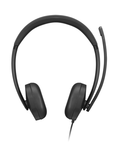 Lenovo – Headset – Para Professional audio / Para Conference / Para Cellular phone / Para Computer – Wired Auricular Lenovo VoIP Headset 5000 Auriculares Alámbrico Diadema Oficina/Centro de llamadas USB Tipo C Negro - - en Elite Center