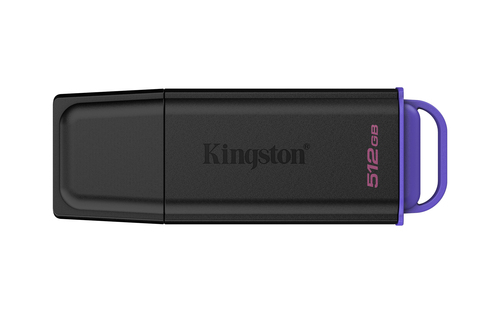 Kingston – USB flash drive – USB 3.1 Gen 1 – Exodia Negro /Morado Unidad Flash USB Kingston Technology DataTraveler 512GB Portátil USB 3.2 Gen 1 Exodia Negro + Violeta - - en Elite Center
