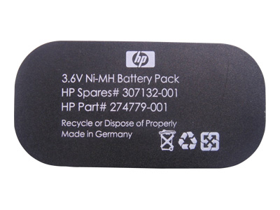 307132-001 HP 3.6V NiMH Battery for BBWC Option 307132-001 HP 3.6V NiMH Battery for BBWC Option - - en Elite Center