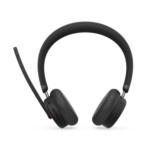 Auricular Lenovo ANC Headset 6550 Auriculares Inalámbrico Diadema Oficina/Centro de llamadas USB Tipo C Bluetooth Negro