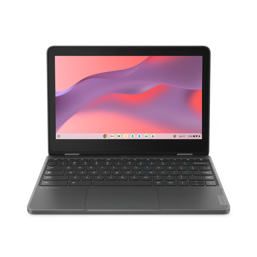 Lenovo 300e Gen 4 – Chromebook – 11.6″ – 1280 x 720 LCD – MediaTek Kompanio 520 520 / 2.05 GHz – 4 GB – DDR4 SDRAM – 32 GB SSD – None – Intel HD Graphics – Google Chrome OS – Black – Spanish – 1-year warranty Portátil Lenovo 300e Yoga Chromebook Gen 4 MediaTek Kompanio 520 29,5 cm (11.6") Pantalla táctil HD 4 GB LPDDR4x-SDRAM 32 GB eMMC Wi-Fi 6 (802.11ax) ChromeOS Español Gris - - en Elite Center