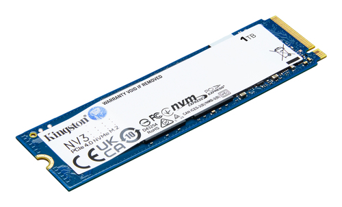 Kingston – Internal hard drive – 1 TB – Solid state drive – NV3 M.2 2280 NVMe Disco de Estado Sólido Interno Kingston Technology 1000G NV3 M.2 2280 NVMe SSD - - en Elite Center